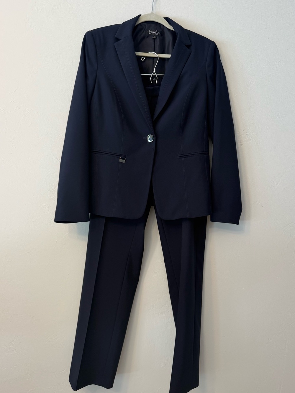 Emily… Navy Blazer and Pants Set Size 8